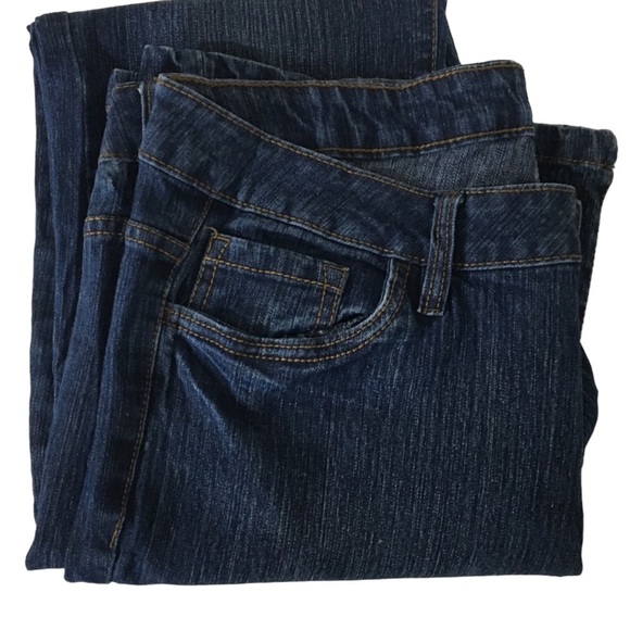 BLUE Crush A Collegiate brand stonewashed denim jeans Size 13 - Picture 3 of 8